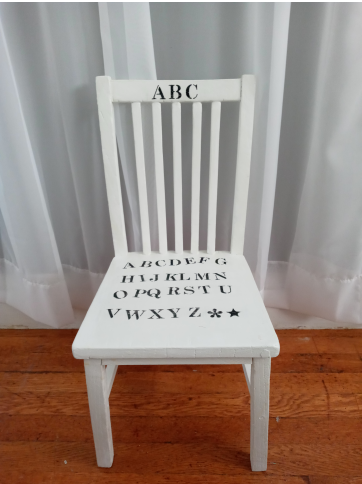 Alphabet Child Chair