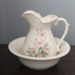 Vintage Pitcher and Wash Basin