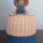 The Girl Wicker Basket