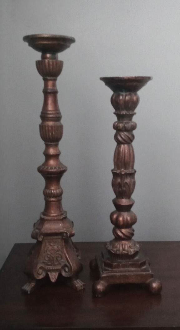 Similar 2 Iron Candle Holders