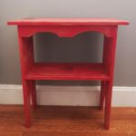 Barn Red Farmhouse Entryway Table