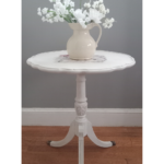 Floral Vintage Bicycle White Table