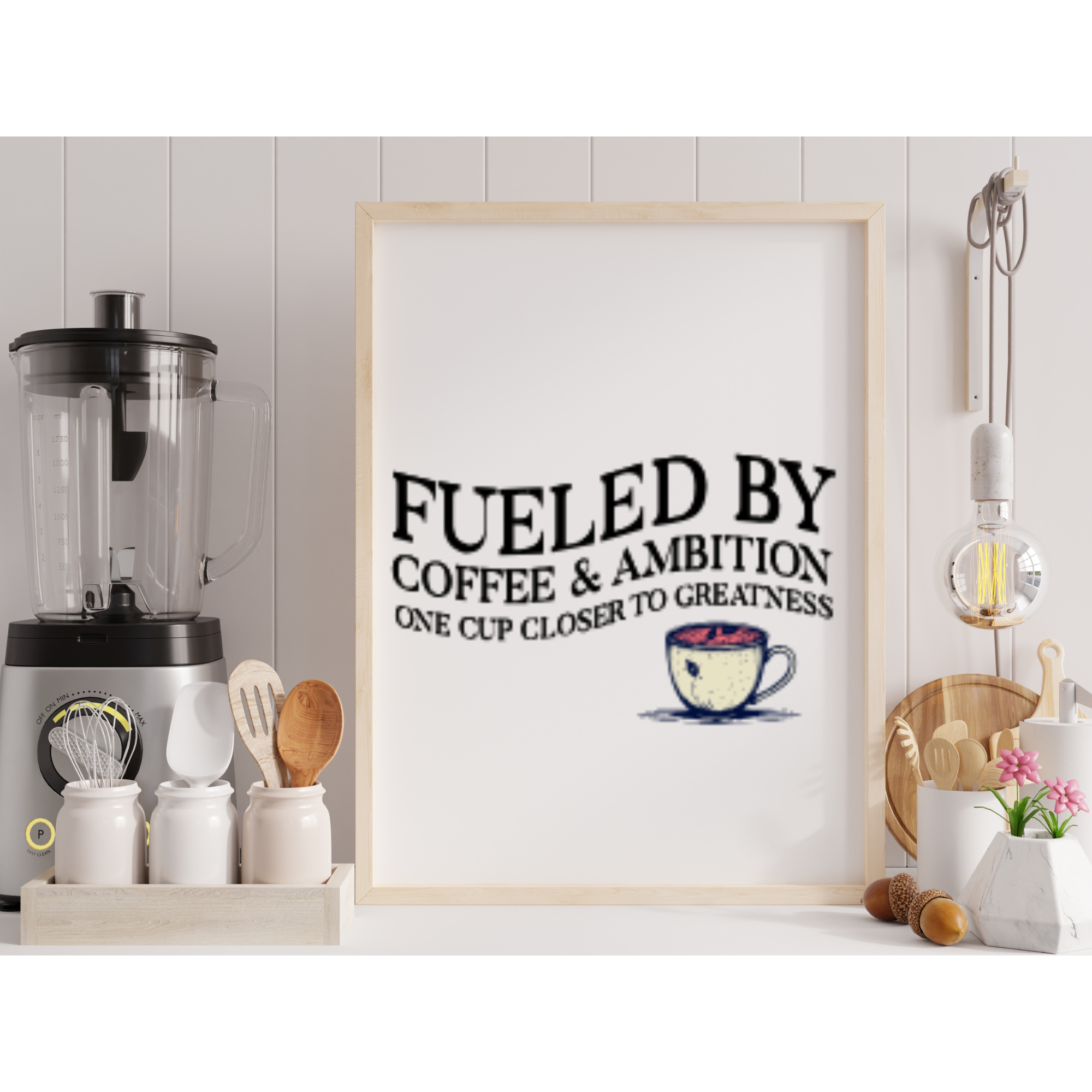 Fueled By Coffee Digital Download Printable