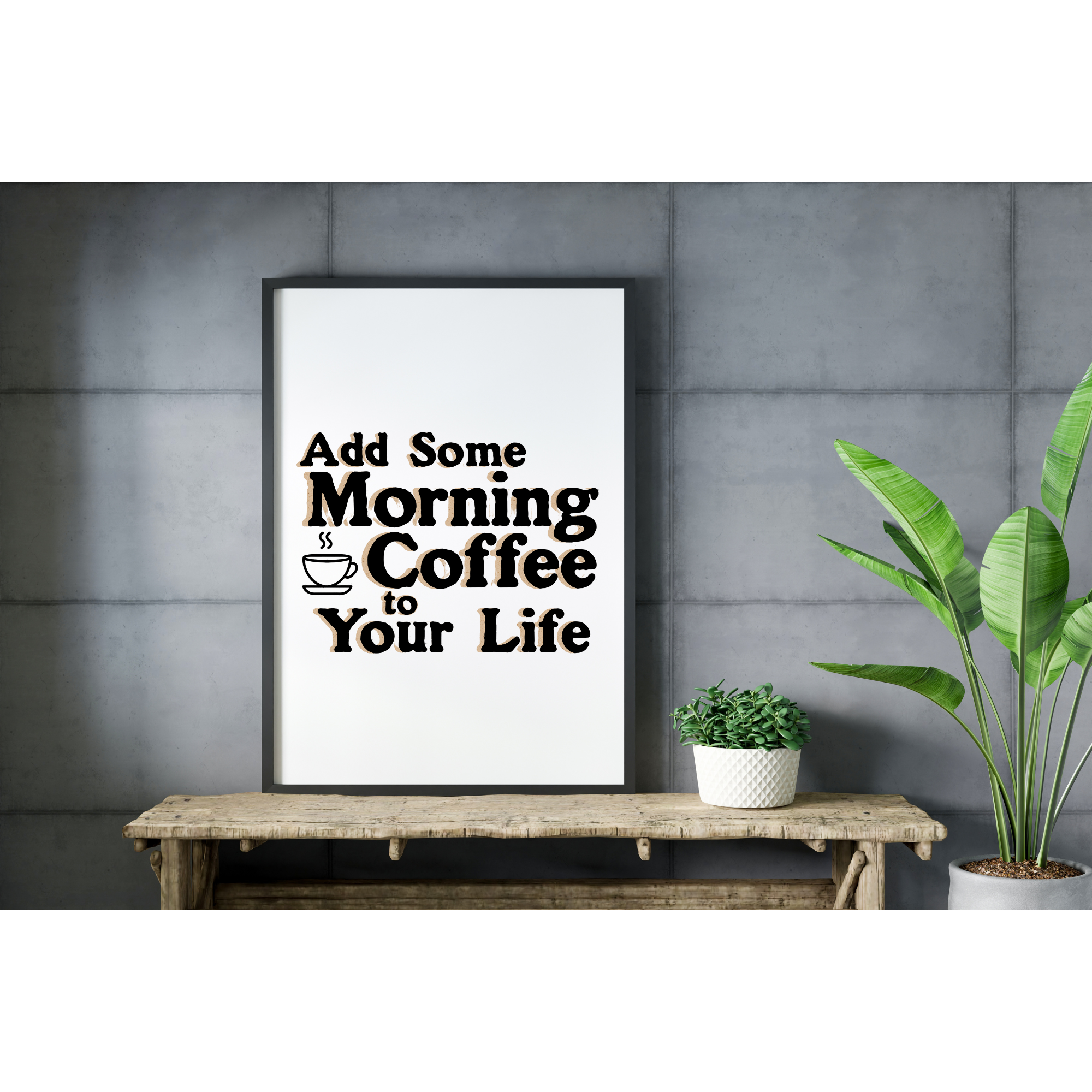 Morning Coffee Digital Download Printable